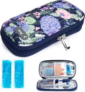 Heartorigin 744110747409 Insulin Cooler Travel Case Diabetic Insulated Organizer Portable Cooling Bag Fo