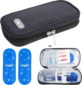 Heartorigin Isl Case Y6 Dk N01 Youshares Insulin Cooler Travel - Diabetic Insulated Organizer Portable Coo