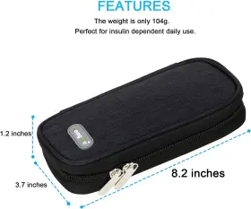 Heartorigin Mpn Isl Case Y6 M7 A1 Youshares Insulin Cooler Travel Diabetic Tsa Approved With 2 I #3