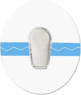 Hechuan 445019827867 G6 Overpatch Waterproof Transparent Adhesive Patches Clear Cgm 55 Pcs