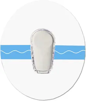 Hechuan 445055597595 G6 Adhesive Patches Waterproof - 55 Pack Invisible Water-resistant Overpatch