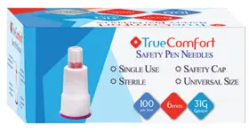 50027-0494-43 Homeaide Diagnostics True Comfort Safety Pen Needles 31g 5mm