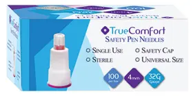 50027-0494-44 Homeaide Diagnostics True Comfort Safety Pen Needles 32g 4mm