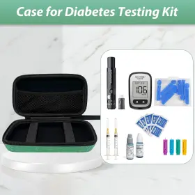 Icimbi 712110639512 Diabetic Supplies Travel Case Carrying Organizer For Diabetes Testing K #2