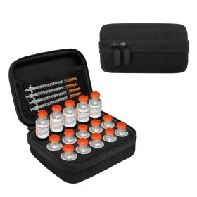 Icimbi 712490359475 15-slot Insulin Vial Case Holder For Refrigerator Storage Fits Sta