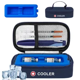 Icimbi 712490462113 Insulin Vial Cooler Travel Case Tsa Approved Medicine For Diabe