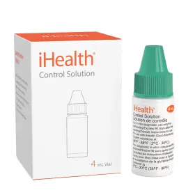 Ihealth 855111003675 Control Solution For Blood Glucose Testing 0.14 Fl Oz Pack Of 1