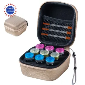 Ifhsc-9 Jfglorix Insulin Fridge Holder Storage Case 10ml Vial Protector 9 Slots