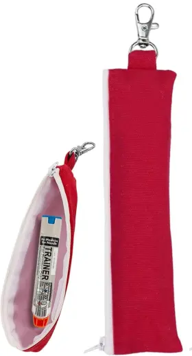 B0d6xtjqdd Jfhnmlw Epipen Carrying Cases With Clip For Single Pen Holder Allergy Medicine