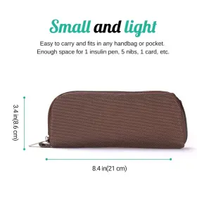 Kekhealth 780788532643 Insulin Pen Travel Case Diabetic Supplies Organizer Diabetes Bag #3
