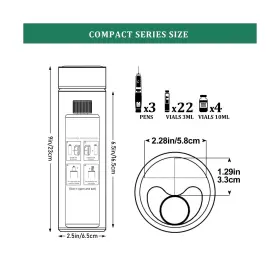 Kyk102 Kekhealth Compact 60h Insulin Pen Cooler Trave Case Medication For Travel Medici #3