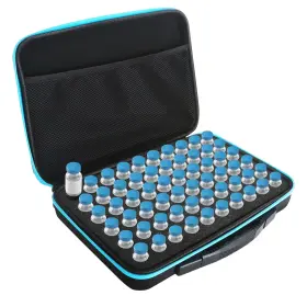 Koliivo 725554025988 60 Slots Insulin Vial Holder Peptide Case Storage Organizer And Protector For