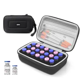 In101 Krypthos 21 Slots Insulin Fridge Holder Storage Case Portable