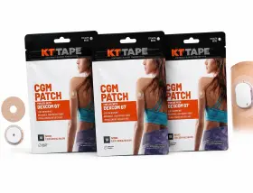 Kt Tape Stsd 240302s-dc2 Waterproof Cgm Patches Stealth Beige 10 Count Lot Of 7 New Sealed