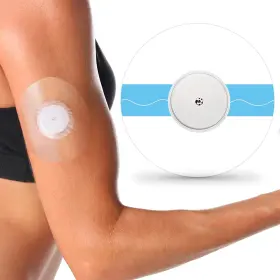 Kuruyo 313020831869 Freestyle Sensor Adhesive Bandage Patches For Libre 2 Cover Waterproof Clear Fil