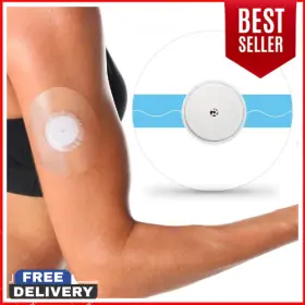 3102 Kuruyo Sample Sku Freestyle Sensor Adhesive Bandage Patches For Libre 2 Cover Waterproof Clear