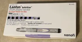 Lantus Solostar 300882219058 Insulin Pens 5 100 Units/ml Factory Sealed Bnip