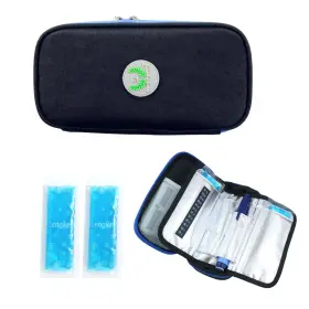 Lengke Mc Itc Case Bk 01 Insulin Travel - Portable Medical Cooler Bag For Diabetes Pen