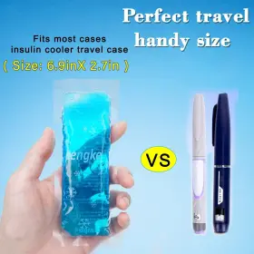 Lengke Mc Itc Ice Pack 02 Insulin Packs For Cooler Travel Case - Reusable #3