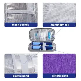 Lengke Mpn Itc Case Y6 Pp 01 Insulin Cooler Travel Portable Medical Bag For Diabetes - Insul Inch #3