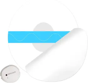 Liangmai 313102472416 Dexcom G7 Adhesive Patches- 55 Pack Premium Transparent Overpatch Water