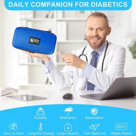 Lblh001 Litoaph 24h Portable Insulin Cooler Travel Case With Temperature Display Tsa Approve #3