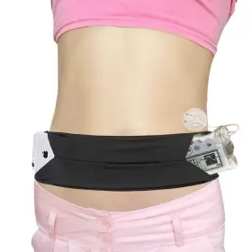 Lovinlivin 784112786662 Insulin Pump Belt Adjustable Diabetic Waist Fanny Pack Lightweight Running M
