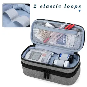 0822835 Luxja 2 Layers Insulin Cooler Travel Case With An Ice Pack - Holds 6 Vials 1 #2