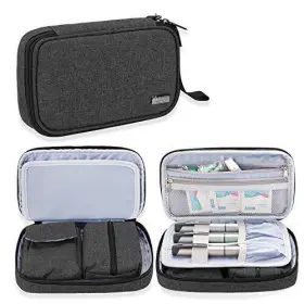 Luxja 720355377755 Diabetic Supplies Travel Case Storage Bag For Glucose Meter And Other Diabet