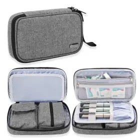 Luxja 720355379148 Diabetic Supplies Travel Case Storage Bag For Glucose Meter And Other Diabet