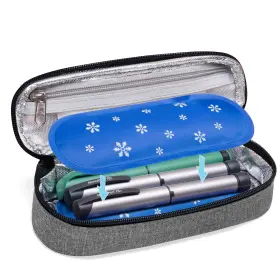 Lx18303 Luxja New Insulin Cooler Travel Case With 2 Ice Packs Diabetes For I #3