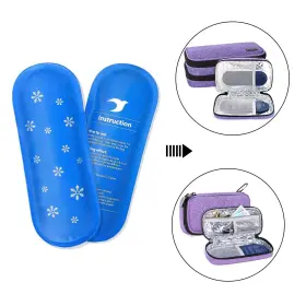 Uklx16801 Luxja Ice Packs For Insulin Travel Case Pack Of 4 Reusable I #3