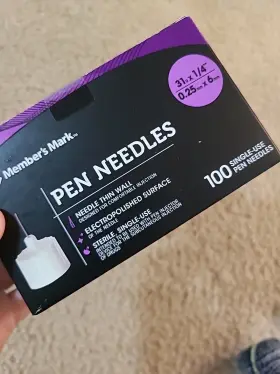 07874225774 Makers Mark 2 Packs Members Pen Needles 200ct 31gx1/4 Inch Ref 8932 #3