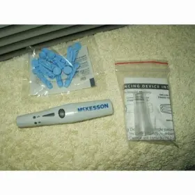 06-005x Mckesson Universal Lancing Device With Ast Cap And Manual