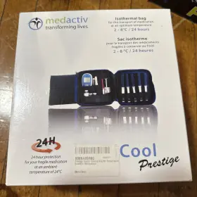 Medactiv 401598894236 Icool Prestige - Cool Bag Case For Insulin Medicine Transport 24 Hrs