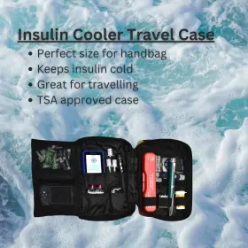 Medcase 695924410525 Insulin Cooler Travel Case - Portable Storage Bag For Diabetic Supplies T #3