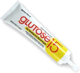 Medical 313034484464 Glutose 15 Oral Glucose Gel - Lemon 37.5 Gm Tube