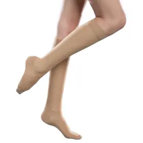 Xboc-6 Medicool Diabetic Therafirm Women Support Sock Black 6-pack