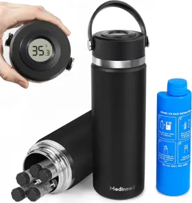 Medineed 313049594585 Insulin Cooler Travel Case Tsa Approved 3-5 Pens Medicine Temp Di