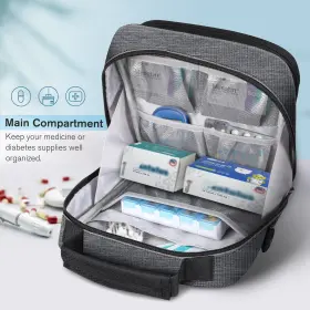 Medmax 680660661362 Insulin Cooler Epipen Carrying Case Insulated Travel Diabetes Supplie #3