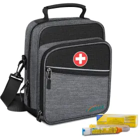 Medmax 680660661362 Insulin Cooler Epipen Carrying Case Insulated Travel Diabetes Supplie