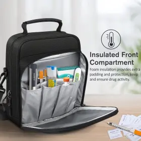Thmab01eu Medmax Insulin Cooler Epipen Carrying Case Insulated Travel Medication Diabetes Sup #2