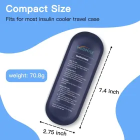 Thmab16eu Medmax Ice Packs For Insulin Travel Case Reusable Cooler Insu #2