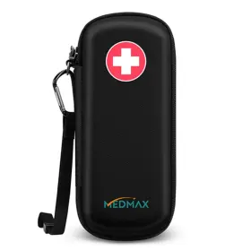 Thmab17 Medmax Epipen Medical Carrying Case Hard Shell Eva Shock Absorption Travel Medicati