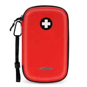 Medmax Thmab55 Epipen Medical Carrying Case Hard Shell Eva Shock Medium-large Red