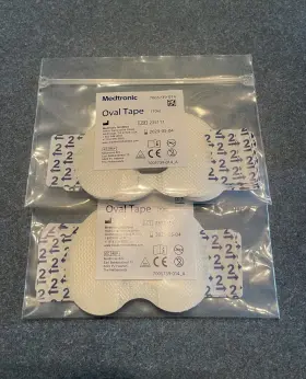 7005739-014 Medtronic Minimed Oval Tape For Cgm 2 Packs Of 10 Expires 5/4/2025