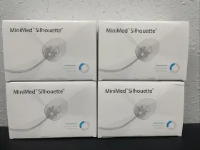 Medtronic 705244008755 Minimed Silhouette 23in 17mm Tubing 4 Box Of 10 Sets Nib 02/22 Expired