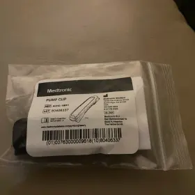Acc-1601 Medtronic Genuine Black Belt Clip For Minimed 770g 780g 630g 670g Pumps