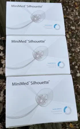 Mmt-377 Medtronic 3 Boxes Minimed Sealed Quick-set Tubing 43 Inch