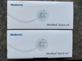 Mmt-397a Medtronic 2 Boxes- 10 Infusion Quickset 6mm43in Exp 10/01/26 New Sealed